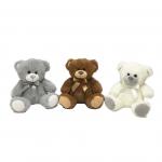 20 Cm 3 CLRS Plush Bears W/ Bowknot Toys Valentine'S Day Gifts For Lovers for sale