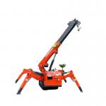 Steel Mini Spider Crane Telescopic Boom 3 Ton 5 Ton 8 Ton 12Ton Electric And Diesel Power for sale