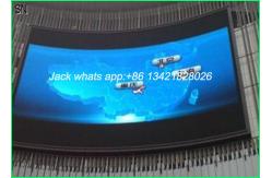 China Slim P10 Outdoor Curve LED Display , LED Large Screen Display Quick assemble supplier
