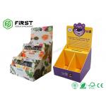 Offset Printing Counter Display Boxes Custom Made Folding Cardboard PDQ Counter Display for sale