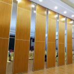 Sound Barrier Conference Hall Sliding Folding Walls System / Movable Partition Wall for sale