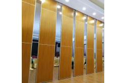 China Sound Barrier Conference Hall Sliding Folding Walls System / Movable Partition Wall supplier