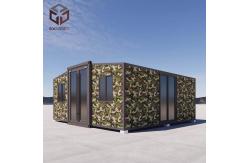 China Modern Fold Out House Expandable Shipping Container Homes Green Blue Red White supplier