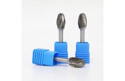 China OVAL SHAPE CUTTING TOOLS TUNGSTEN CARBIDE BURRS 6MM SHANK DIAMETER SE-5 supplier