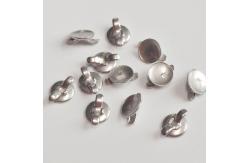 China Round Bondable Lingual Button  W/ Small Cleat Mesh Base supplier