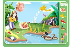 China Matt Lamination Hide And Seek Picture Book I Spy Garden For Toddlers supplier