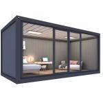 Portable Foldable Shipping Container Home Eco Friendly With Sustainable Material for sale
