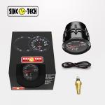 638 Sensor White Sinco Tech Dash Lcd Display Oil Temperature Gauge