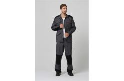 China 350gsm Fr Rated Winter Coats  , EN11611 Fire Retardant Apparel With Studs supplier