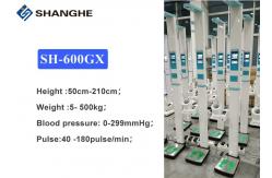 China 299mmHg Electronic Height And Weight Machine Blood Pressure Pulse And Heart Rate supplier