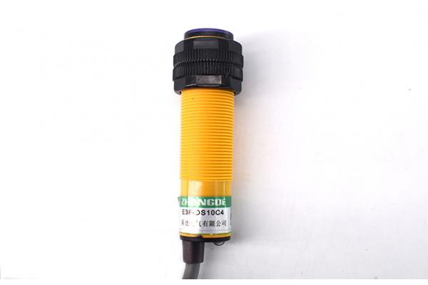 Cylinder Shape Infrared Proximity Switch , IR Proximity Switch Water Resistant
