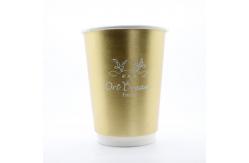 China Disposable Drinking Paper Cup 450ml Round Lightweight Custom Printed supplier