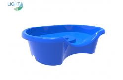 China Homecare PP Lying Portable Hair Wash Basin Blue Environmental Protection supplier