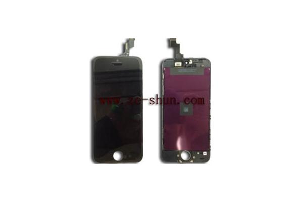 Iphone 5s Mobile Phone LCD Screen Replacement With Complete Black