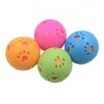 Best Interactive Tpr Dog Rubber Ball Pet Chew Toys For Teething Training for sale