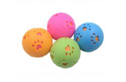 China Best Interactive Tpr Dog Rubber Ball Pet Chew Toys For Teething Training supplier
