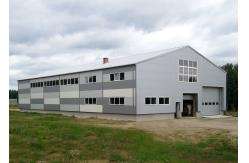 China Prefabricated Steel Structure Warehouse For Workshop / Poultry House supplier