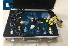 China Durable Excavator Hydraulic Pump Pressure Test Gauge , Main Pump Pressure Test Kit supplier