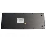 Ruggedized Silicone Keyboard Rubber with Rugged Touchpad Metal Housing
