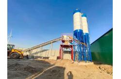 China Construction Mixerand Mixing Plant Cement Mixer With 100cbmph and concrete mixer supplier
