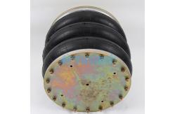 China New Firestone W01-358-7286 Air Spring With Flang Ring Triple Convoluted Bellows supplier