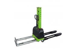 China 1.5t Electric Self Loading Stacker Automatic Lift Stacker Electric Forklift supplier