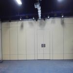 Acoustic Folding Movable Conference Room Partition Wall with Wheels for sale