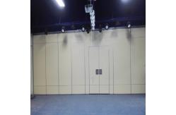 China Acoustic Folding Movable Conference Room Partition Wall with Wheels supplier