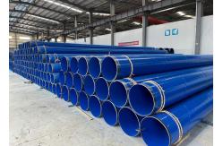 China ASTM A106 3LPP Coated Steel Pipe Plain End / Bevelled End Burr Removed supplier