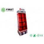 Glossy Finish Corrugated Pop Displays Printing Carton Customized for sale