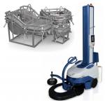 Rotational Mold Products Self-propelled Wrapping Machine Rotoplastic Mould for sale
