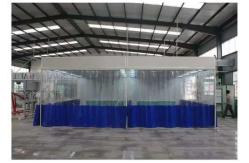 China PLC Touch Screen Control Advanced Paint Prep Station with Dual Filtration System supplier