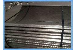 China 65 Mn Woven Crimped Wire Vibrating Screen Mesh for Vibrating Stone supplier