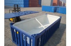 China Steel Half Height Container Mineral Bulk For Stone Transportion Open Top supplier