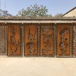 Unique Corten Steel Rusty Decorative Metal Wall Customized