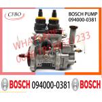 Common Rail Fuel Pump 094000-0381 For KOMATSU SAA6D125E-3 PC450-7 6156-71-1110 for sale