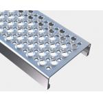 Steel Anti Slip 6mm Grip Strut Safety Grating Perf O Shape Panel
