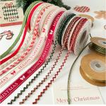 Winter Snow Time Ribbon Flower Bundle Bow Tie Festival Atmosphere Decoration Handmade DIY packaging materials for sale