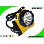 Industrial Safety Corded Miners Cap Lamp 25000lux SOS 10.4Ah GL12-A High Brightness for sale