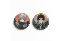 China Perfect Binding 3D Lenticular Printing Service 3D Lenticular Badges Tin 35mm Button supplier