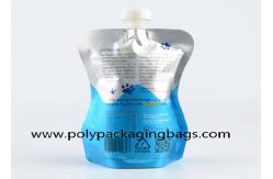 China 8oz Gravure Printing Aluminum Foil Stand Up Pouch With Spout / Spouted Bags supplier