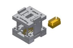 China 63164-52M Azimuth Carrier Test Socket With Contactor Durable Azimuth Socket supplier