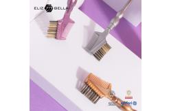 China Plastic Handle Eyebrow Brush And Eyelash Comb Waterproof Multi Functional supplier