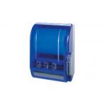 Brown / Blue Hand Paper Dispenser With Lock High Capacity Convenient