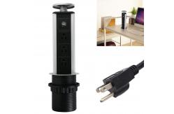China Reliable Kitchen Pop Up Power Sockets , Pop Up Power Outlet Reliable Design supplier