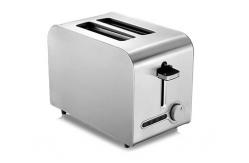 China Square Lofter Stainless Steel 2 Piece Toaster Defrost Function supplier