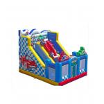 Racing Car Theme Commercial Inflatable Slide For Rentals for sale