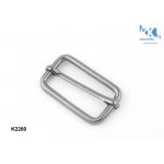 Custom Logo Brushed Metal Belt Pin Buckle For Belt Bag Handbag Eco - Friendly for sale