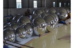 China Attractive Inflatable Mirror Ball Helium Balloon And Blimps Advertising supplier