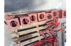 China Casting Container Trailer Twist Locks Red Container Chassis Twist Lock supplier
